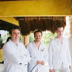 Linen shirts, one of which was very expensive!