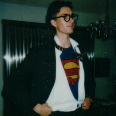 Clark Kent (mild mannered reporter) or the S man?