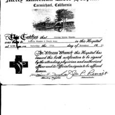 Steven Wayne Shanks Birth Certificate 001