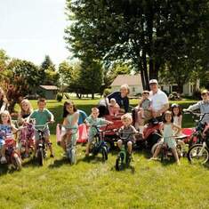 Steve loved his family very much!!