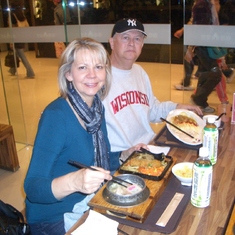 Enjoyed Chinese food on a visit to Taipei in 2011