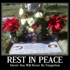 12-19-11 Grandson, Thank You For
Spending Last Christmas With Us,  Our
Sweet Angel, You Will Never Be Forgotten. You Grandmother