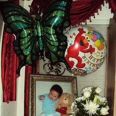 07-26-12 I Know That From Heaven You Saw 
How We Celebrated Your 1st Birthday Grandson, Missing You So Much. Your
Grandmother