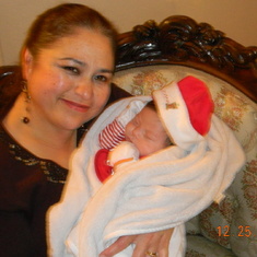 07-29-12 Olga With Our Angel. Your Grandmother