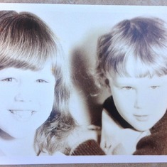 ♥Sister Charlena and baby brother Stevie♥