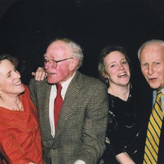 1999 Lenox Club - daughter Elizabeth Bartle Boghossian, Andy Crichton, daughter Marion Packs, Stuart