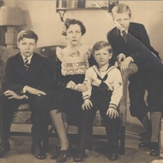 Circa 1938 Ali, Barty, Thomas, Stuart