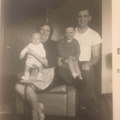 Stu, Uncle Man, Grandma Ella & Russell