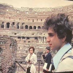 At the Coliseum Rome, 1978