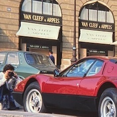 Two hobbies combine: photography & cars, 1979