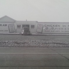 Chicken in the Straw, Burlington
Drive in Stub and a navy buddy bought.