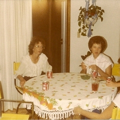 Mom with Sue and Becky - 1982 - Spokane, WA