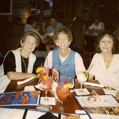 Mom, Sue and MaryAnn Curly
