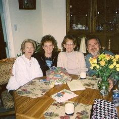 Mom, Becky, Sue and Marty
