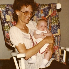 Sue and niece Karen - San Jose - 1981
