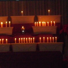 Christmas Memorial Candle Lighting Service and Tree Remembrance - Thursday, December 13, 2012