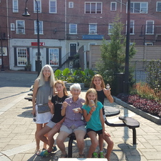 Grandma Sue's favorite thing to do with us in Portsmouth, NH.  Let's Go Get Ice Cream!