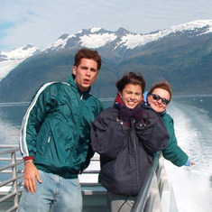 Michael, Brenda & Sue Ann - Alaska  August  2005