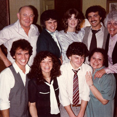 Hoefler Family - Rehearsal night before Mike & Sarah's wedding - 1982