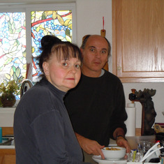 November 2010 -  Sue Ann and Joe in Anchorage AK