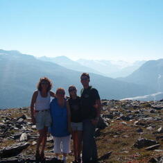 August 2005 - Adventure to Valdez Alaska - JoAnne, SueAnn, Niece Brenda, Nephew Mike Jr