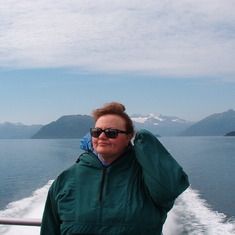 August 2005 - Susie on Alaskan Wild Life Tour
