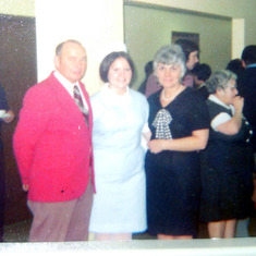 Dad, SueAnn,Mom - Nursing Graduation 1977