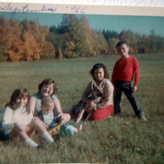 JoAnne Sue Ann with Baby Danny, Peg & Joseph