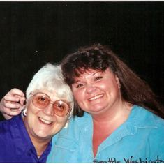 Mom & Sue Ann -  Seattle Washing October 1993
