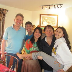 May 2010 for Mother's Day Dinner at the Fazzinis House with Mike, Beth, Matt and Nikki