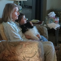 Lola with Grandmother 2015