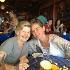 Grandmother and Tisha 2012 Maui