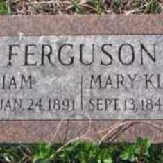 William Ferguson and Mary King Ferguson (My Great Great Grandfather and Grandmother)