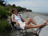 Sue at the Beach