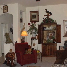 At home in Cornville, AZ