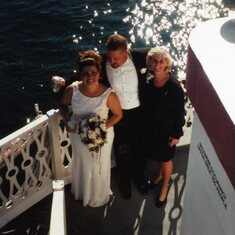 Mark and Bea's wedding, 2000