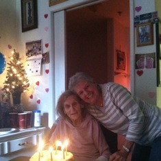 69 Birthday - Marlene and Mom