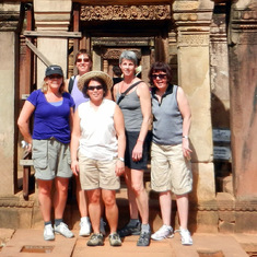 2011 Vietnam & Cambodia Travels with dear friends Jodie, Tracy, Nathalie, me & Sue. 