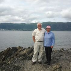 Tony Wiseman and Mom, Newfoundland. 2018