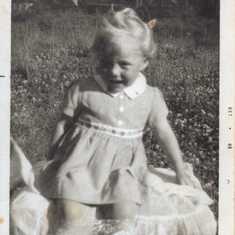 Susan Matson, age 3; 1945