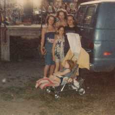 Mom, Barb, Robin, Tina & Susan 1982