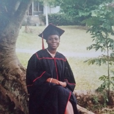 Upper sixth graduation frome SBC limbe, 2004