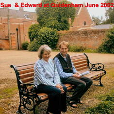 With Edward at the Carmalite monestry Quidenham Norfolk 