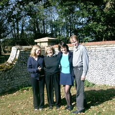 With Anna, Caroline and Edward at Coachman's Lodge Norfolk 