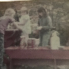 1972 Sue, me, my sister and next door neighbor playing Little House on the Prairie. Sorry about the 