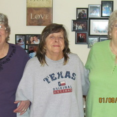 Mom with 2 of her big sisters :-)