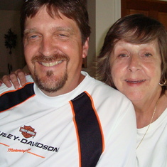 Sue with nephew Kenny