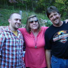 Mom with her nephew Ken and his son Kenny