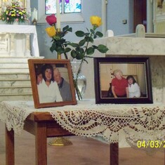 Mom's memorial mass @ Holy Cross 003