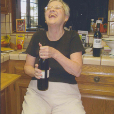 Dubbed "Joyful Susan" by Lois, this pic was taken in Arrowhead and epitomizes Susan's love for life.